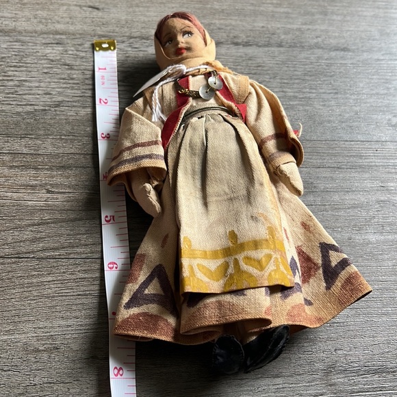 Vintage Other - 🎇1940 handmade doll 8"